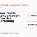 Tour Guide Conversation Practice: Softening Direct Sentences