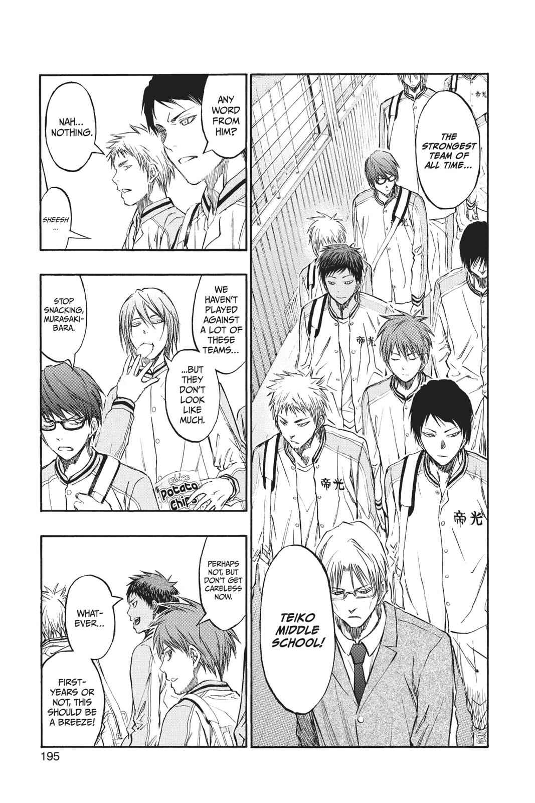 Kuroko no Basket Chapter 208 Page 5