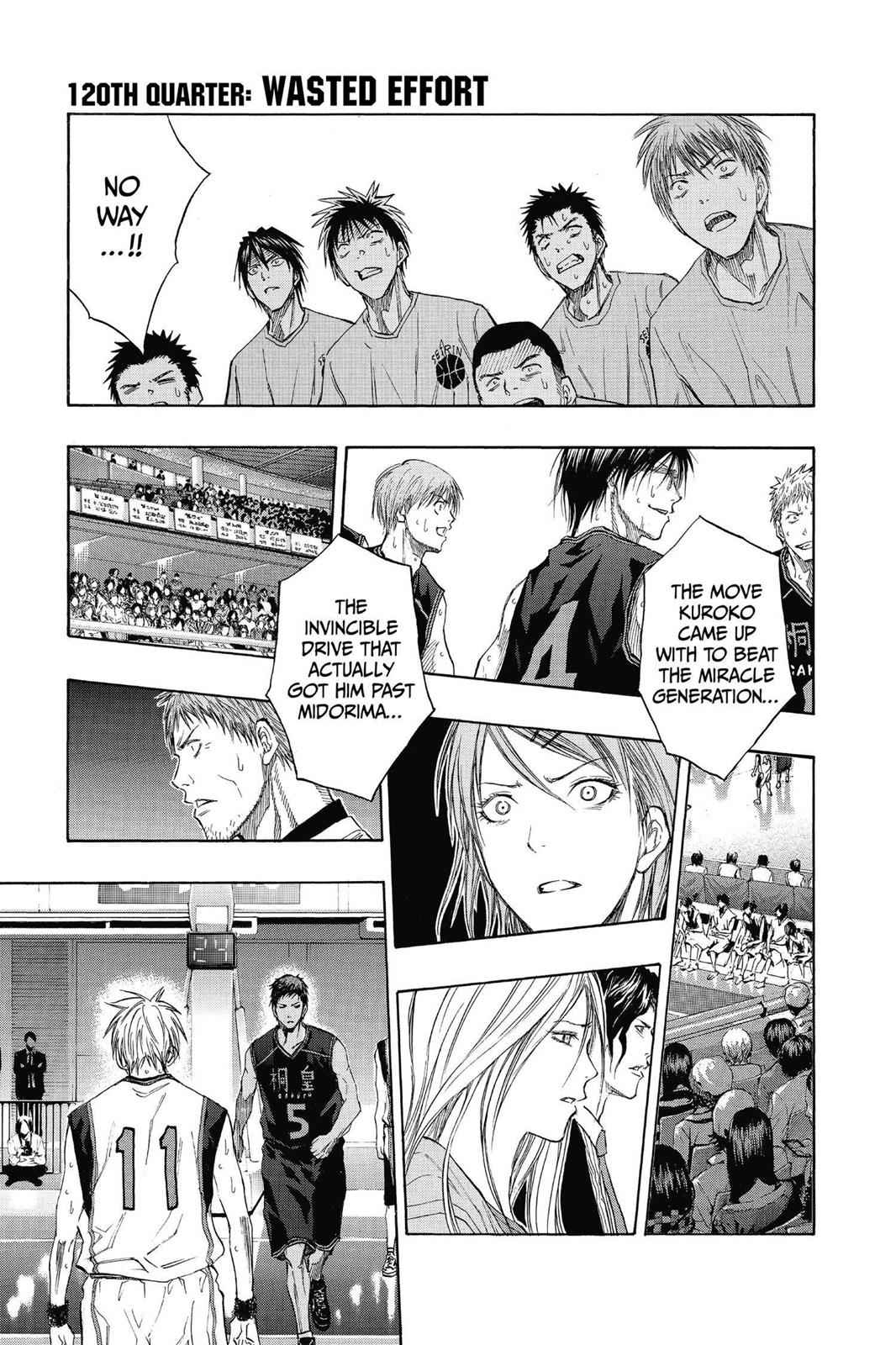 Kuroko no Basket Chapter 120 Page 1