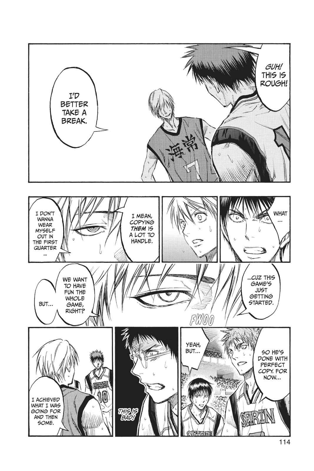 Kuroko no Basket Chapter 186 Page 6