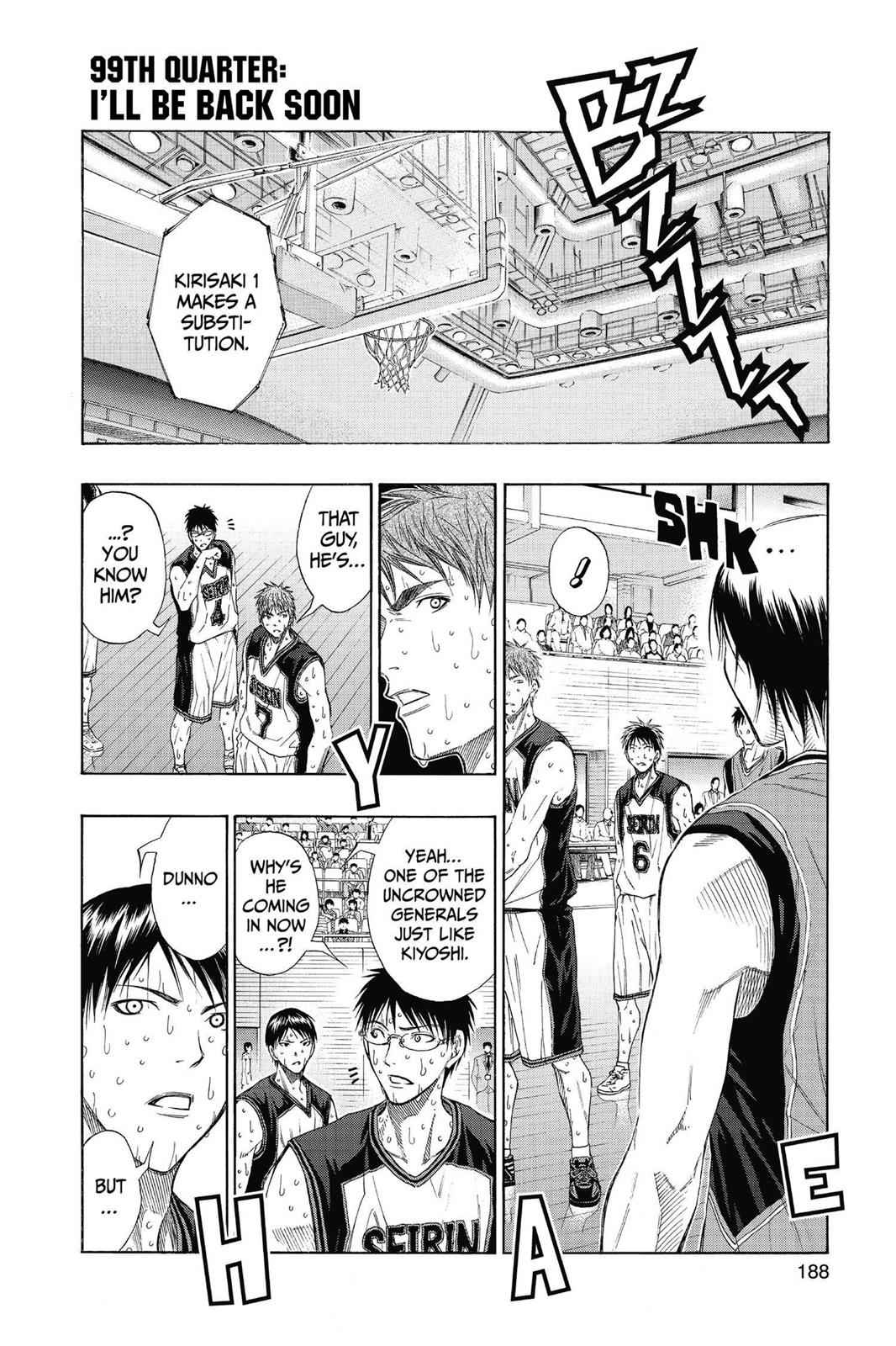 Kuroko no Basket Chapter 99 Page 1