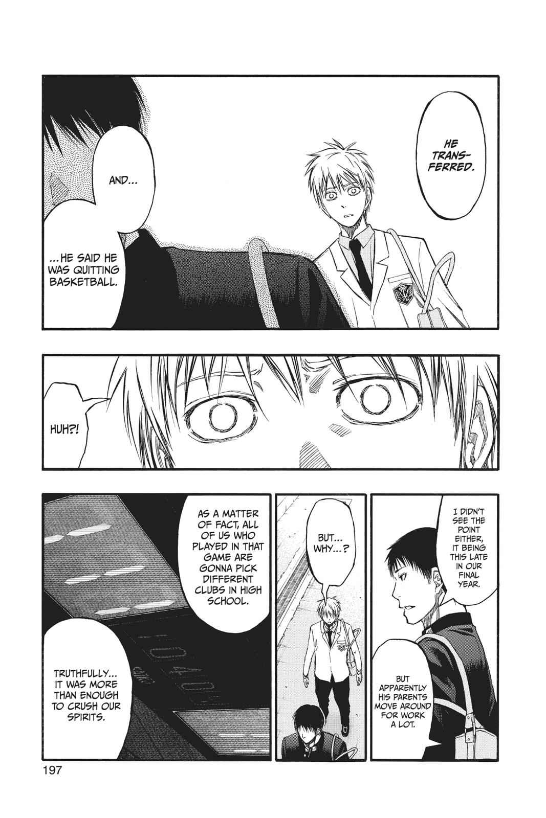 Kuroko no Basket Chapter 227 Page 11