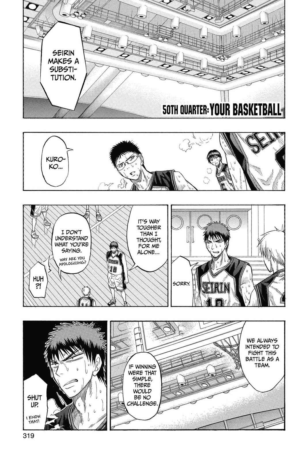 Kuroko no Basket Chapter 50 Page 1