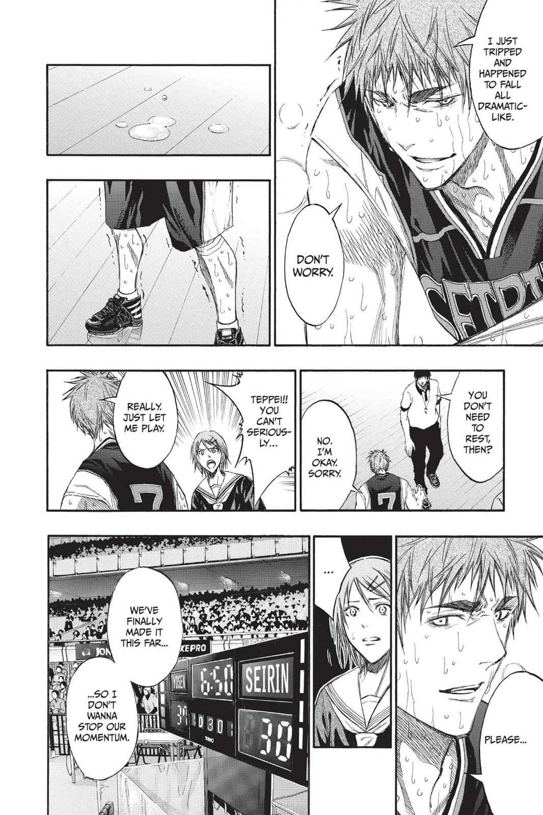 Kuroko no Basket Chapter 155 Page 4