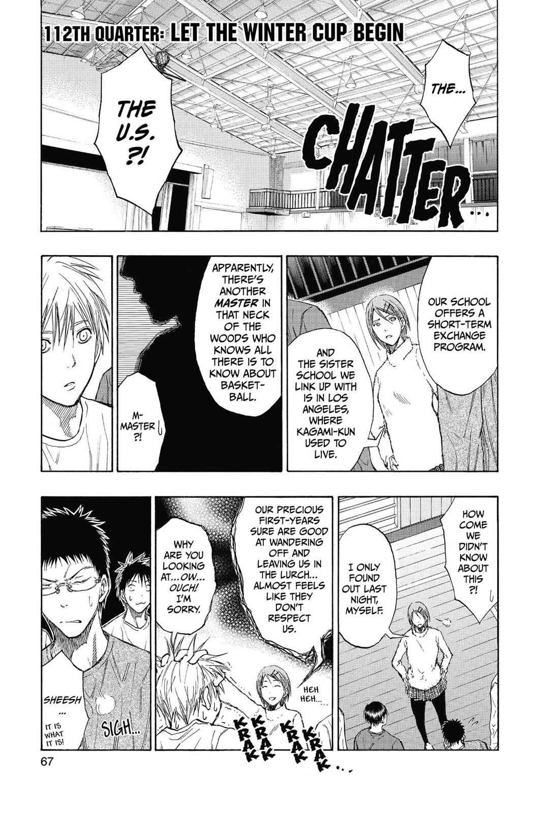 Kuroko no Basket Chapter 112 Page 1