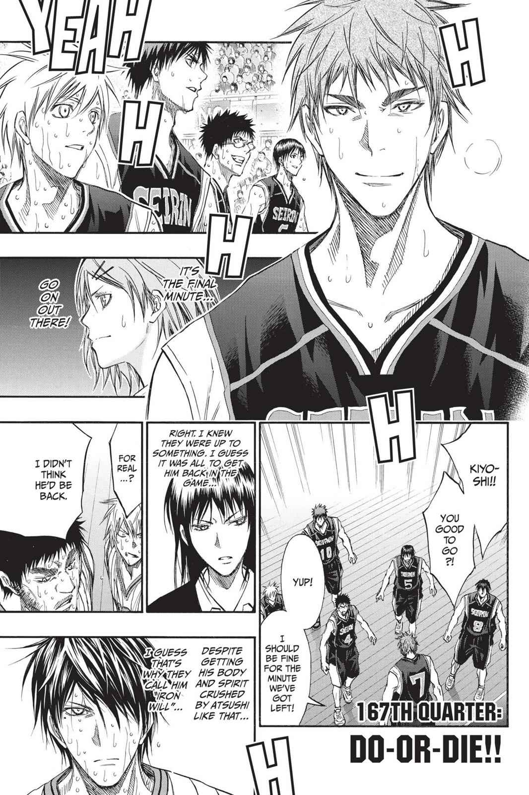 Kuroko no Basket Chapter 167 Page 1