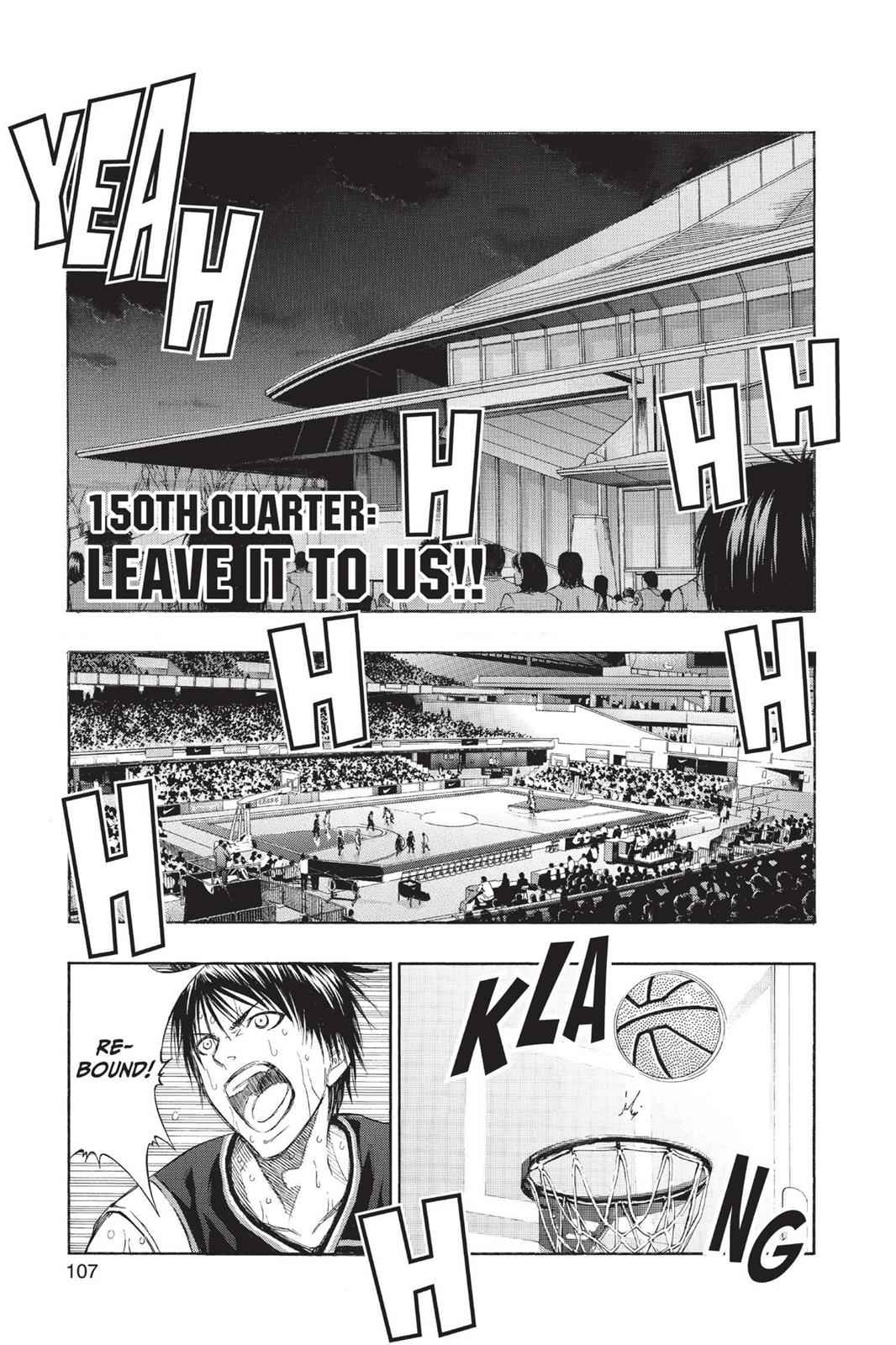 Kuroko no Basket Chapter 150 Page 1