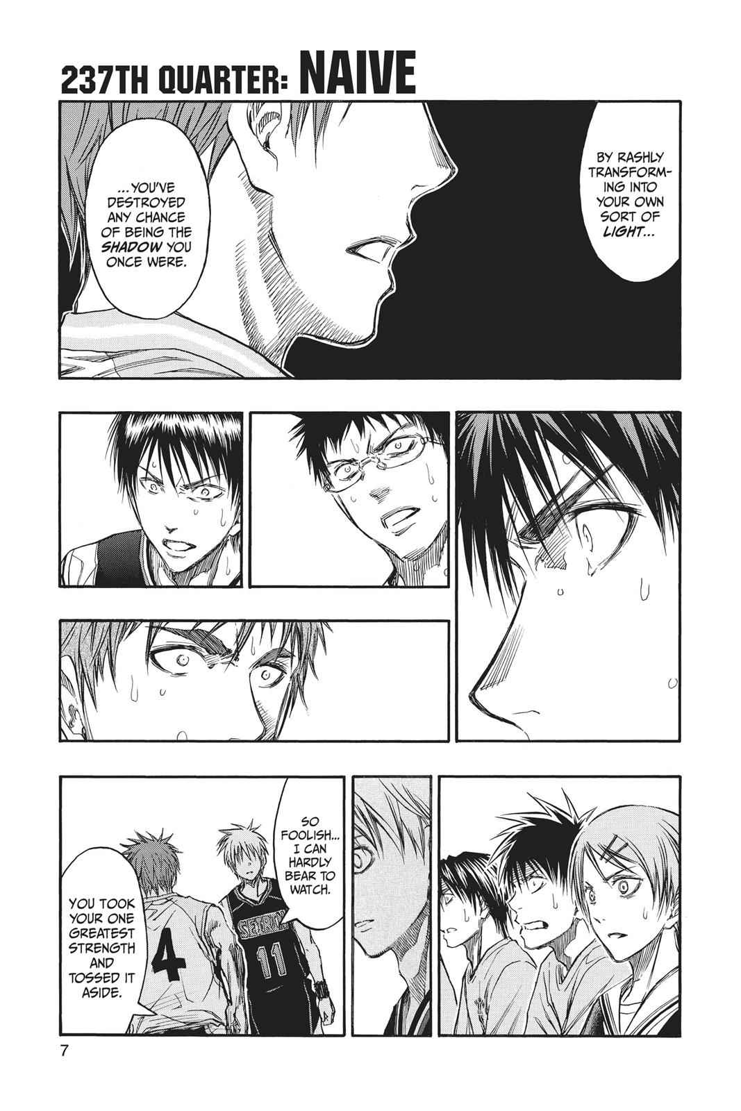 Kuroko no Basket Chapter 237 Page 7