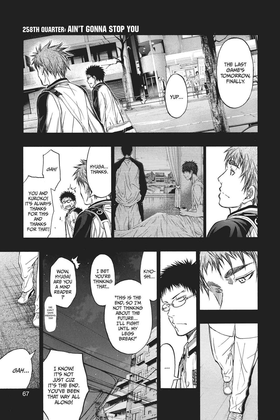 Kuroko no Basket Chapter 258 Page 1