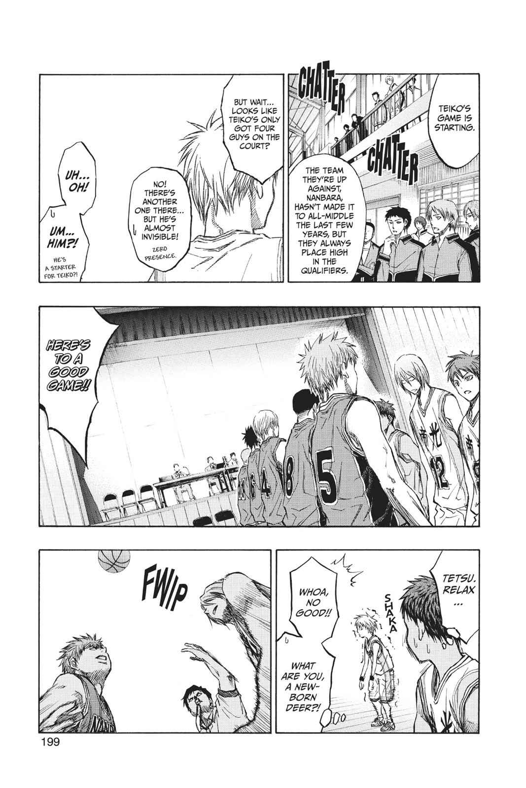 Kuroko no Basket Chapter 208 Page 9
