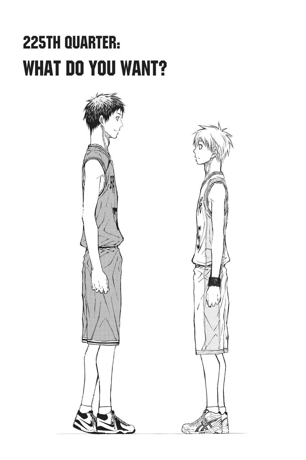 Kuroko no Basket Chapter 225 Page 1
