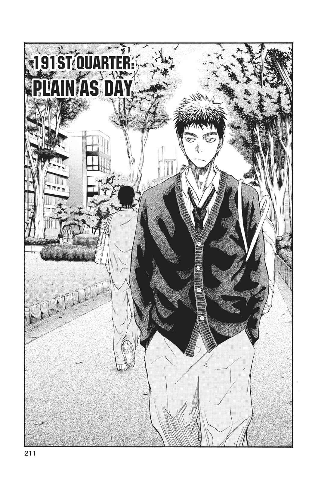 Kuroko no Basket Chapter 191 Page 1