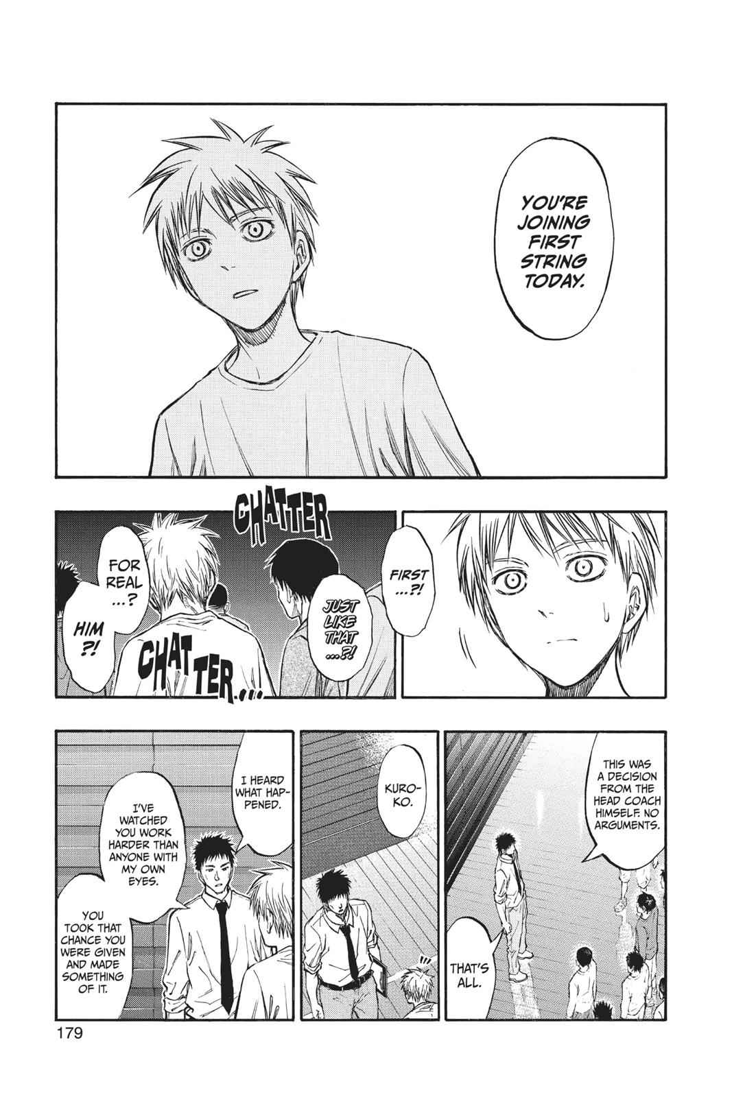 Kuroko no Basket Chapter 207 Page 9