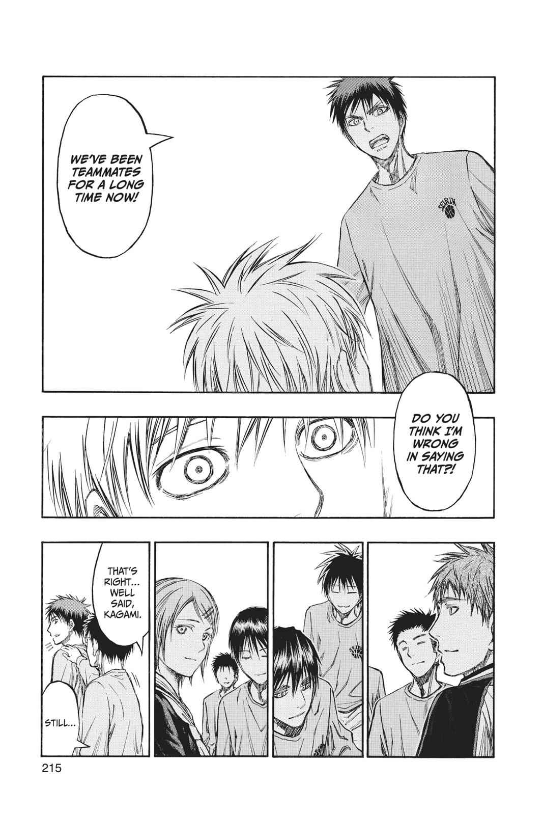 Kuroko no Basket Chapter 228 Page 9