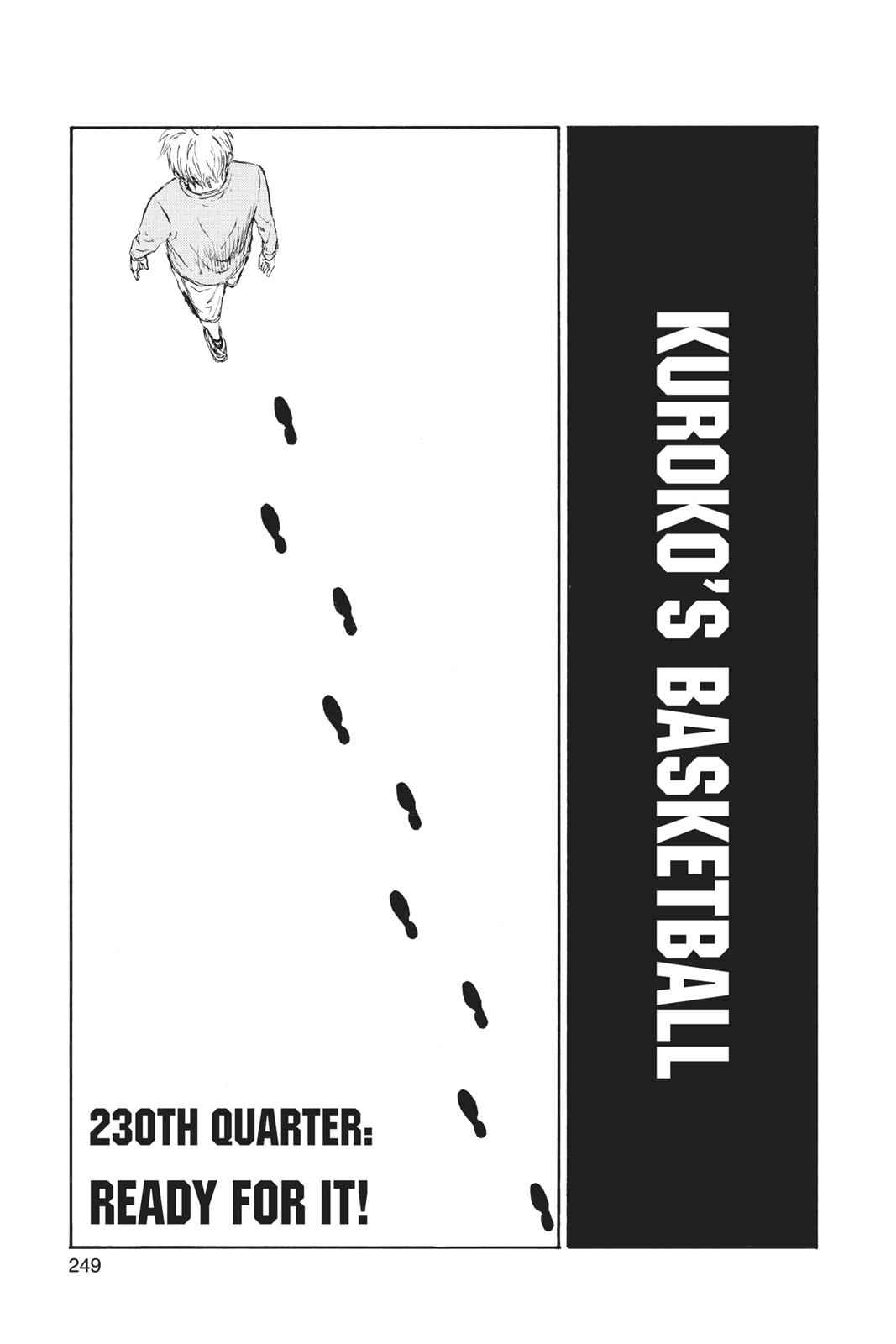Kuroko no Basket Chapter 230 Page 1