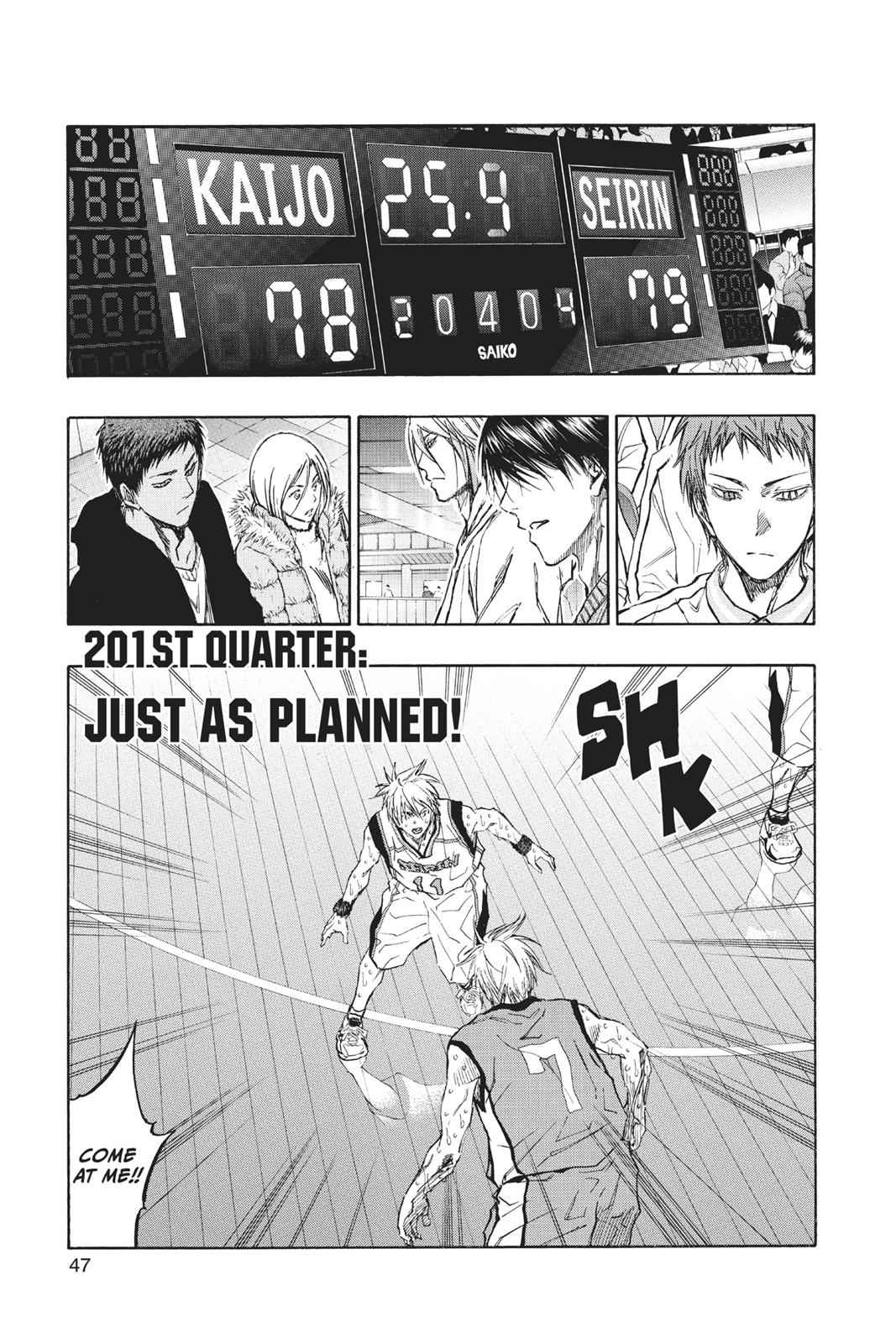 Kuroko no Basket Chapter 201 Page 1