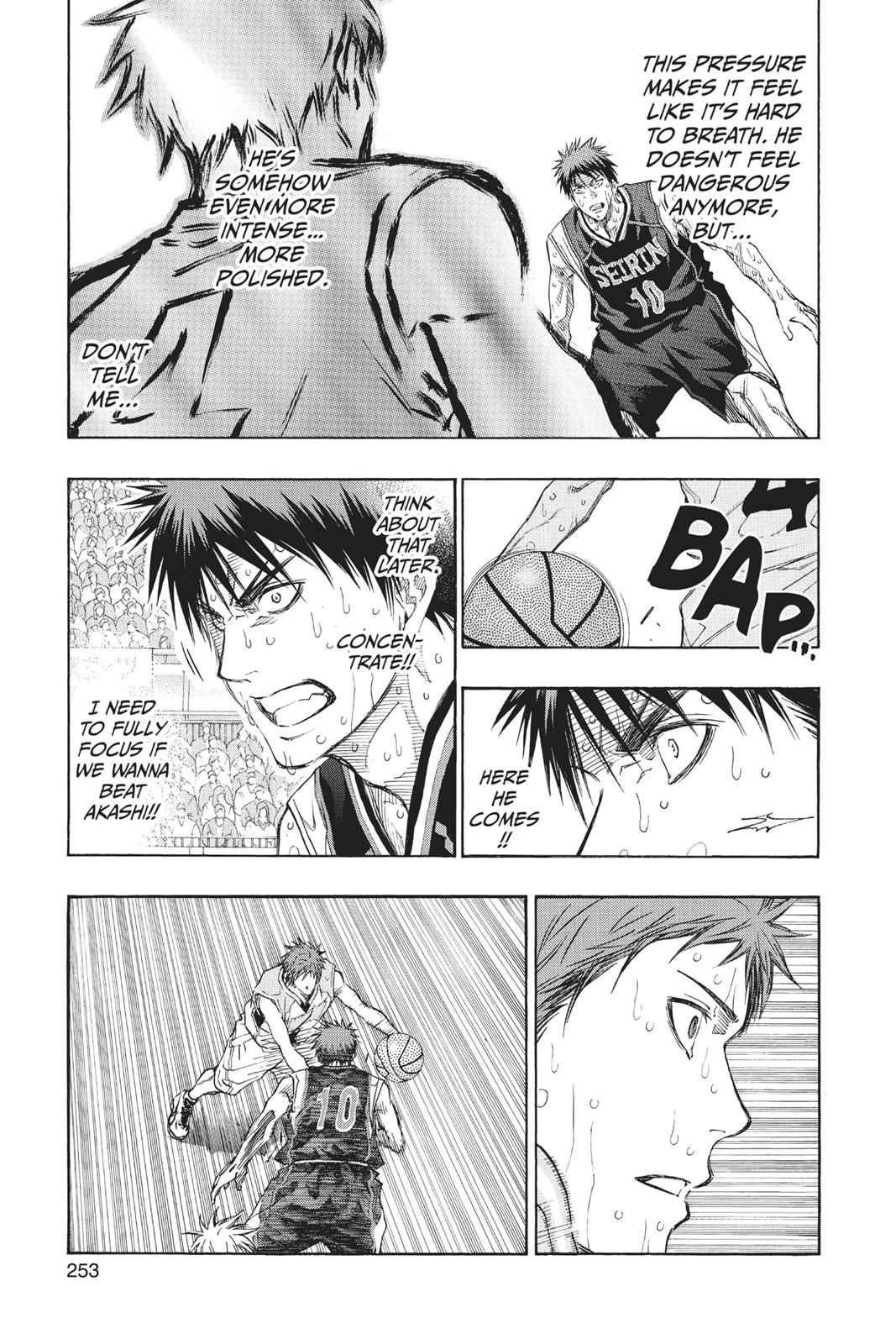 Kuroko no Basket Chapter 267 Page 5