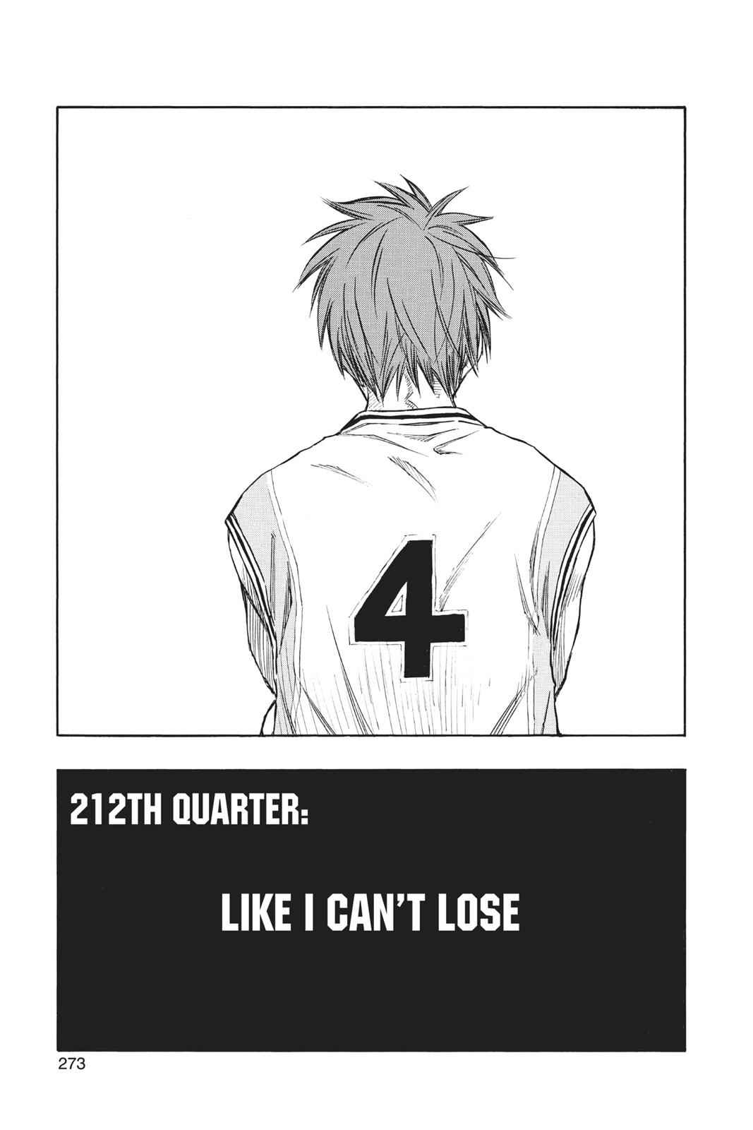 Kuroko no Basket Chapter 212 Page 1