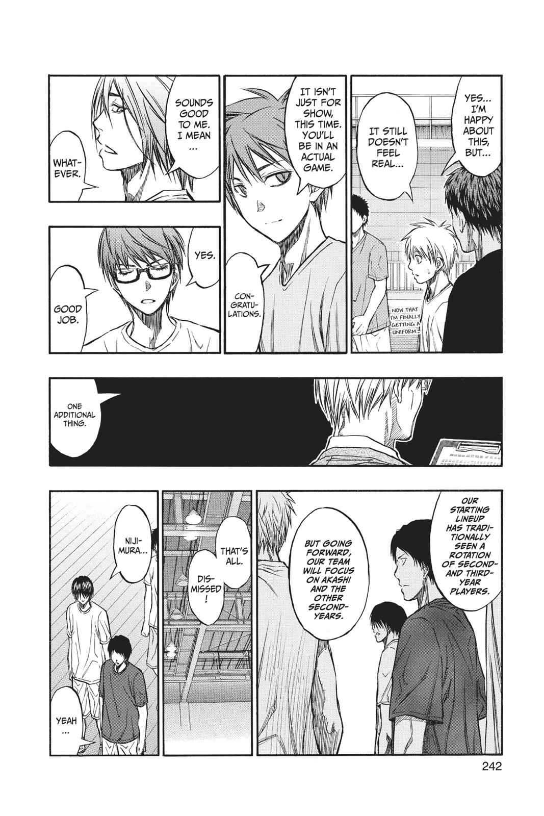 Kuroko no Basket Chapter 210 Page 10
