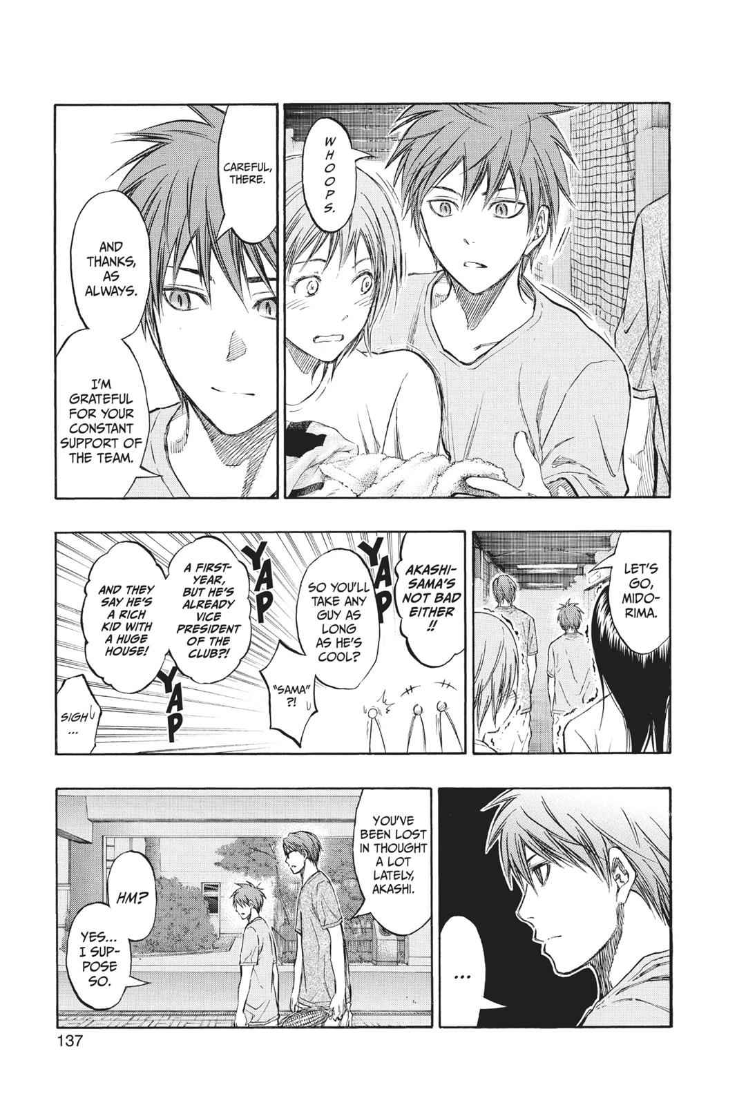 Kuroko no Basket Chapter 205 Page 9