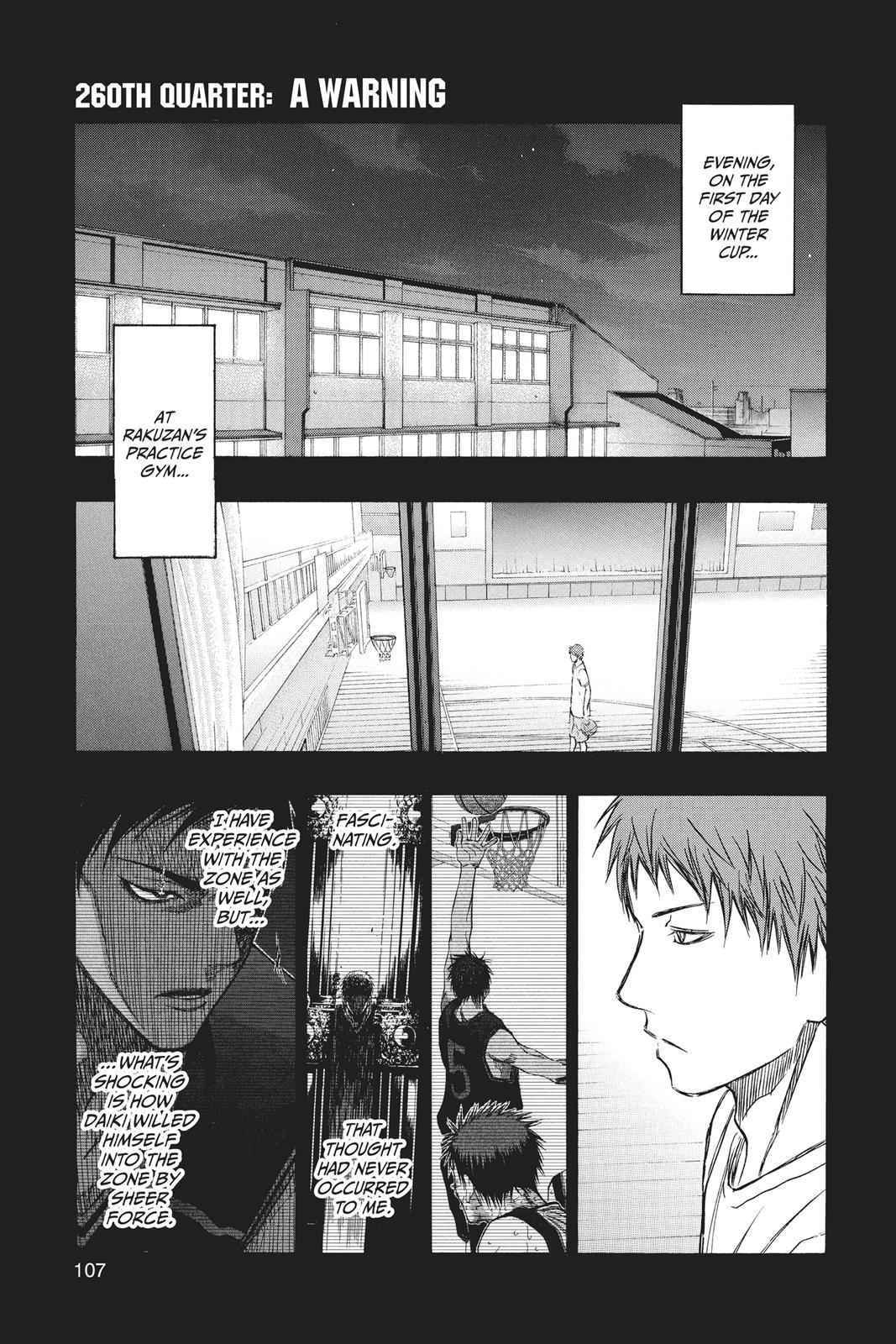 Kuroko no Basket Chapter 260 Page 1