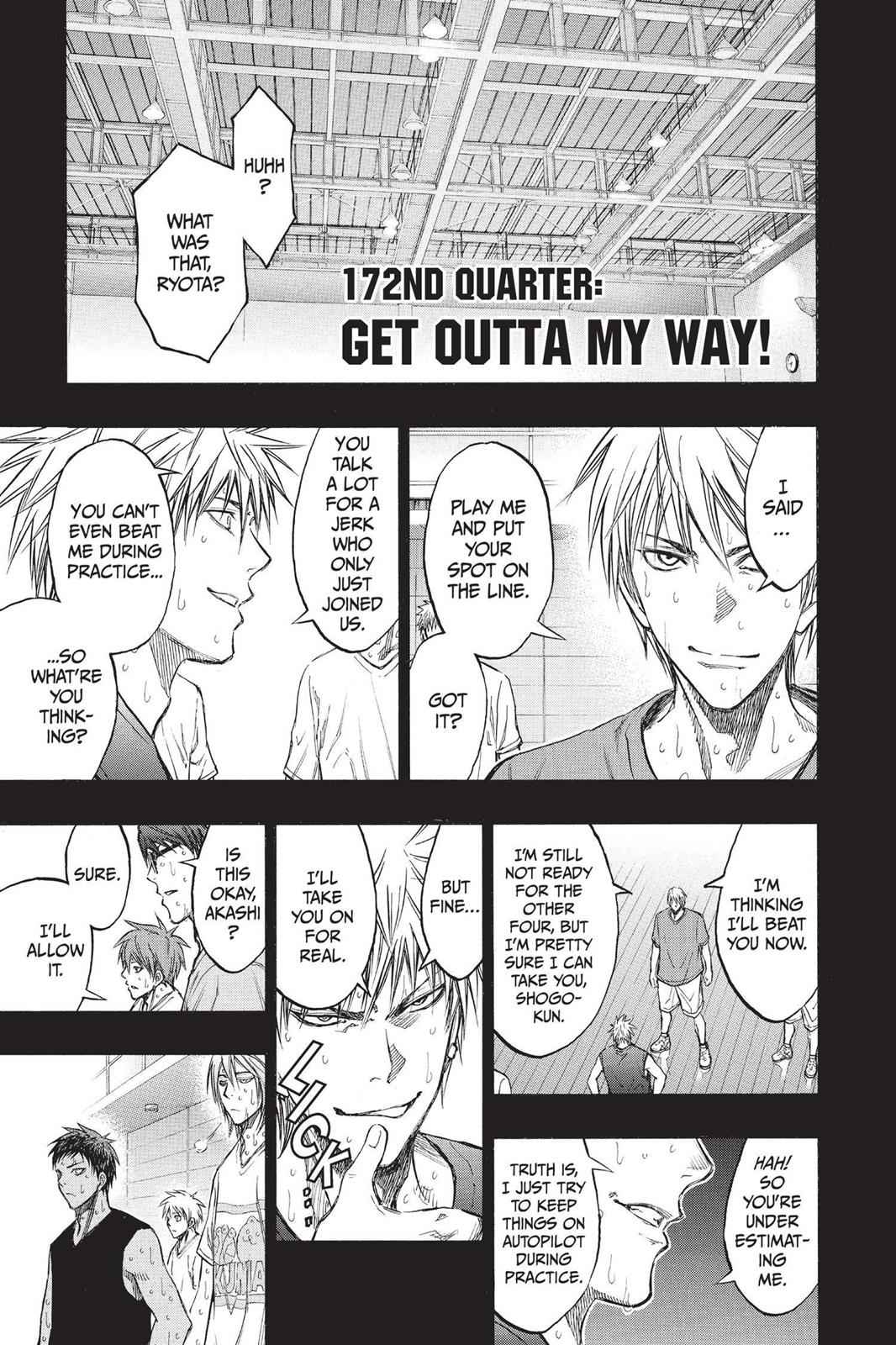 Kuroko no Basket Chapter 172 Page 3