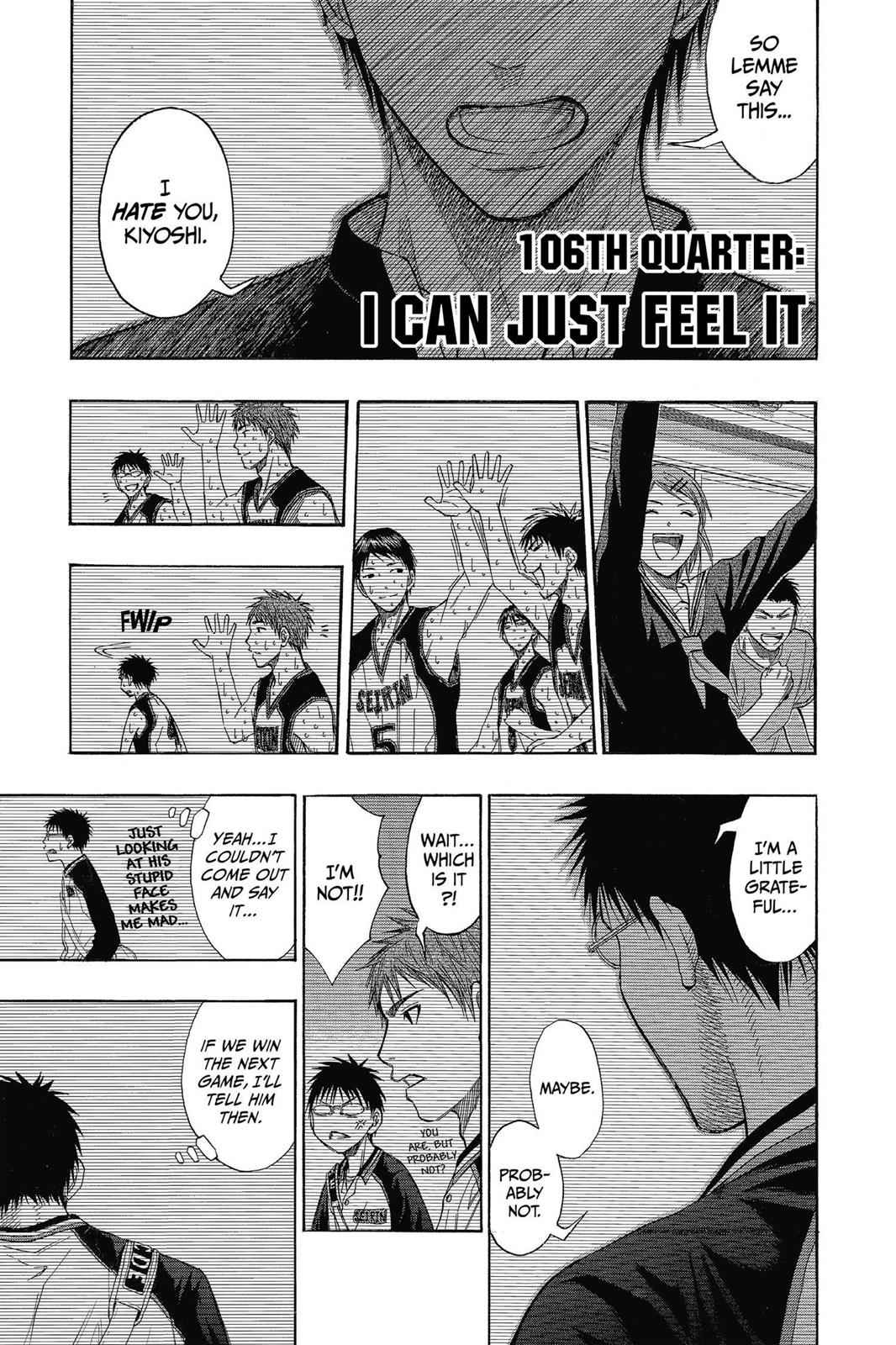 Kuroko no Basket Chapter 106 Page 1