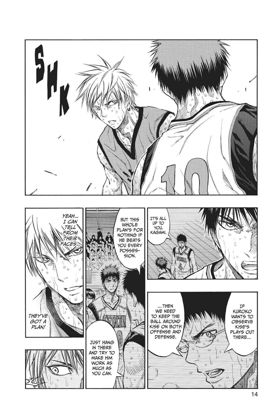 Kuroko no Basket Chapter 199 Page 14