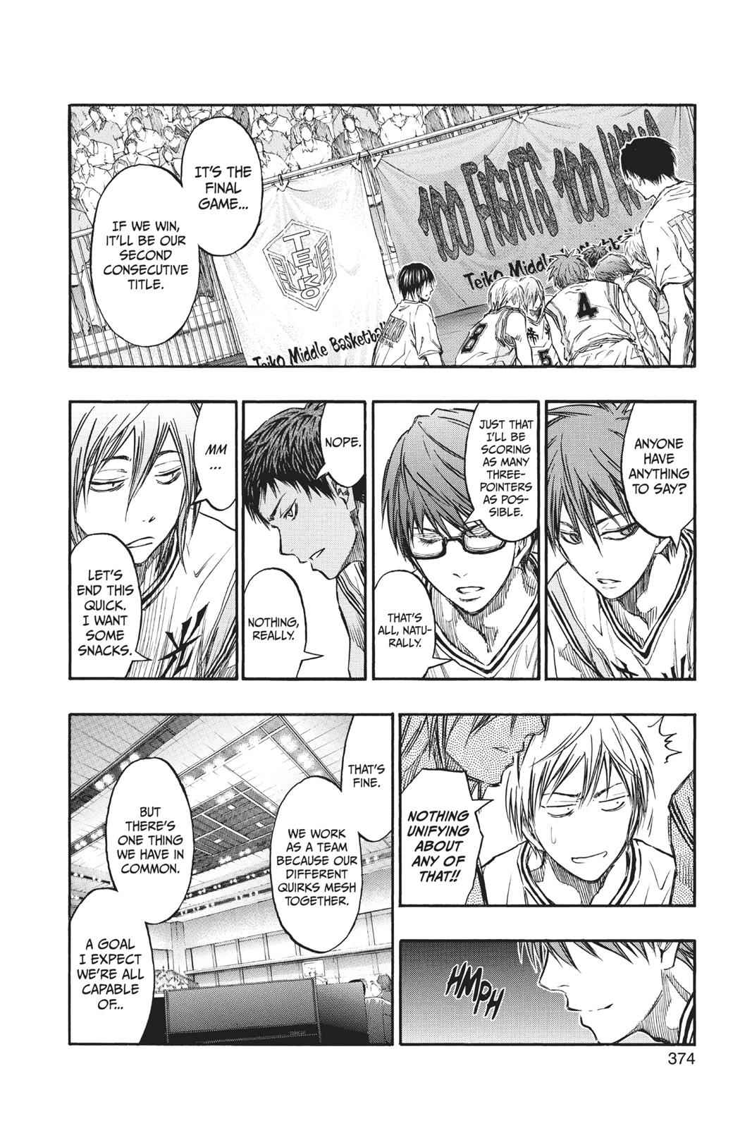 Kuroko no Basket Chapter 217 Page 2