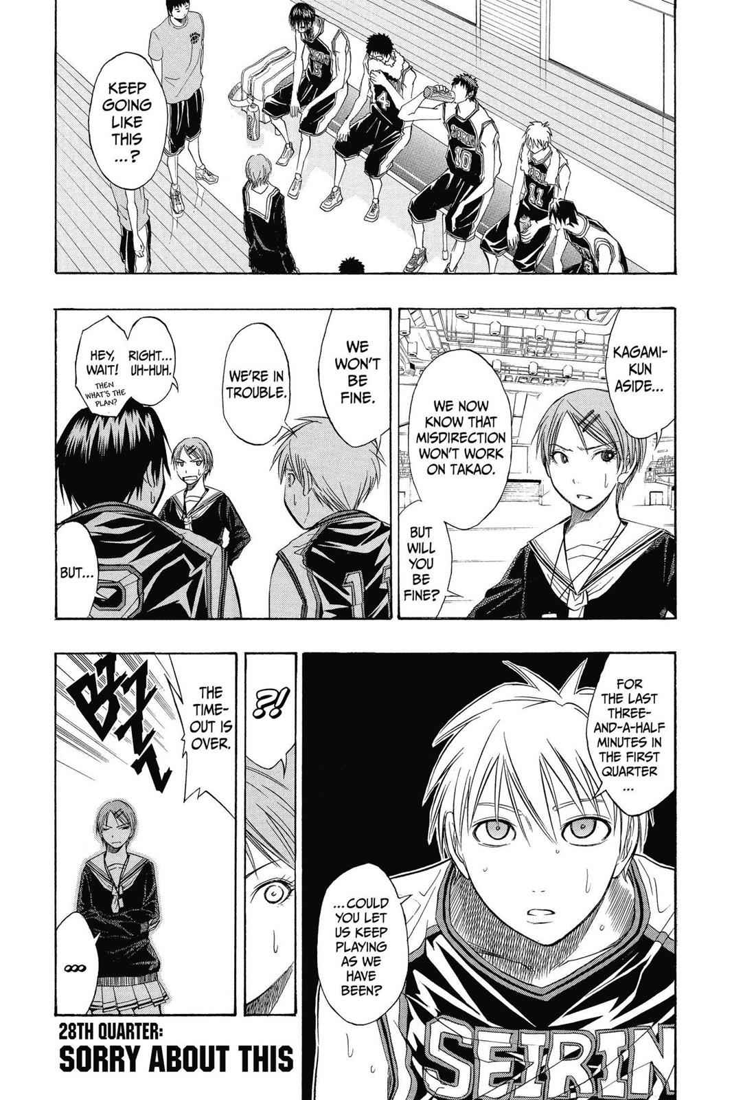 Kuroko no Basket Chapter 28 Page 1