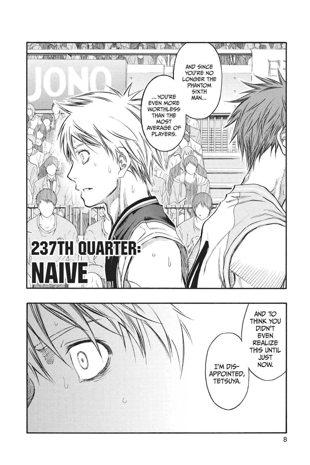 Kuroko no Basket Chapter 237 Page 8