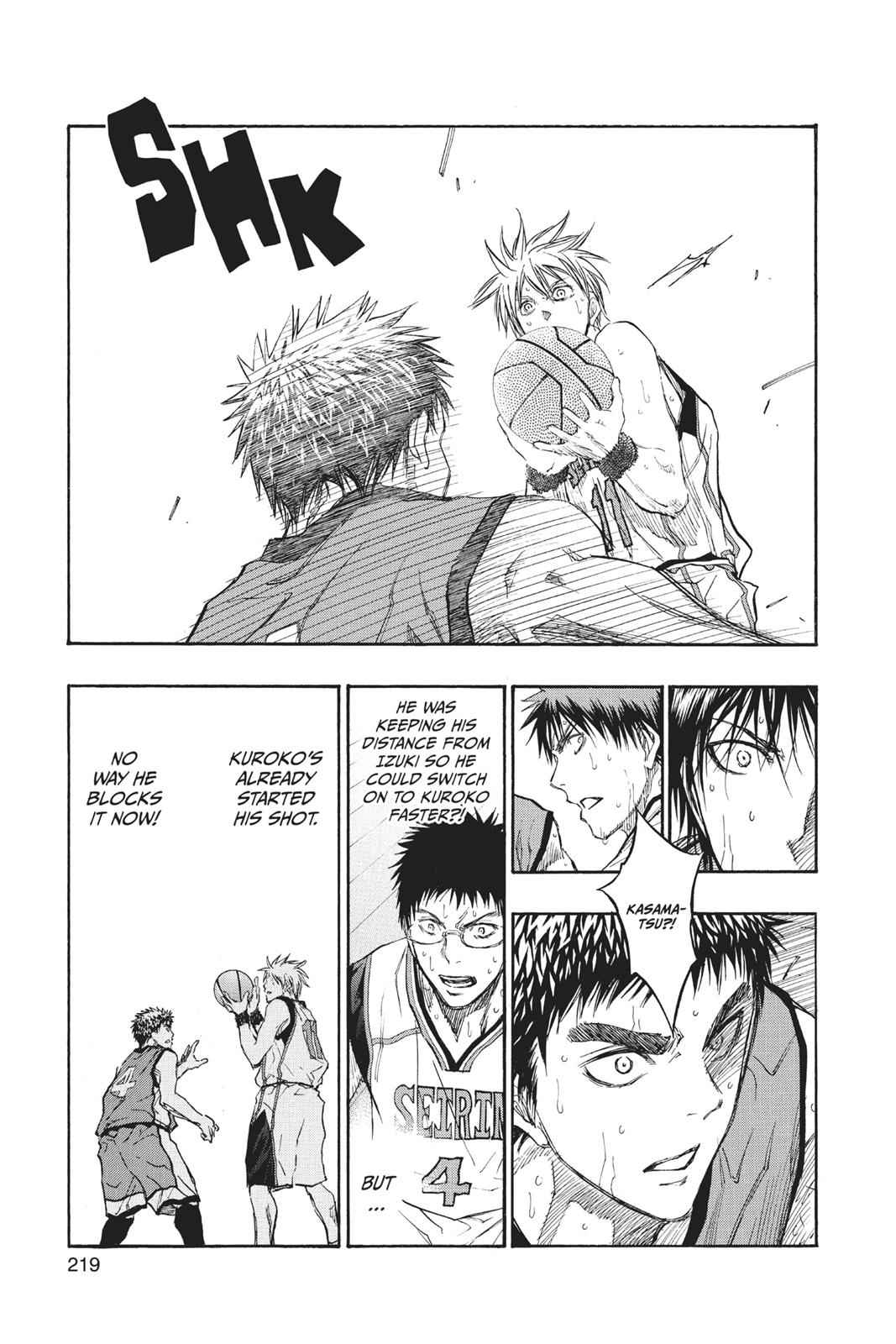 Kuroko no Basket Chapter 191 Page 9