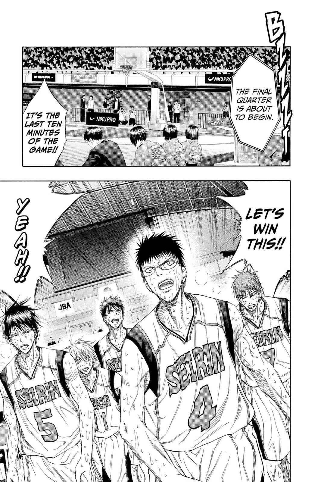 Kuroko no Basket Chapter 130 Page 10