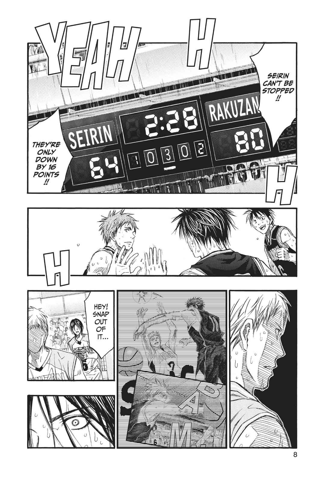 Kuroko no Basket Chapter 255 Page 8