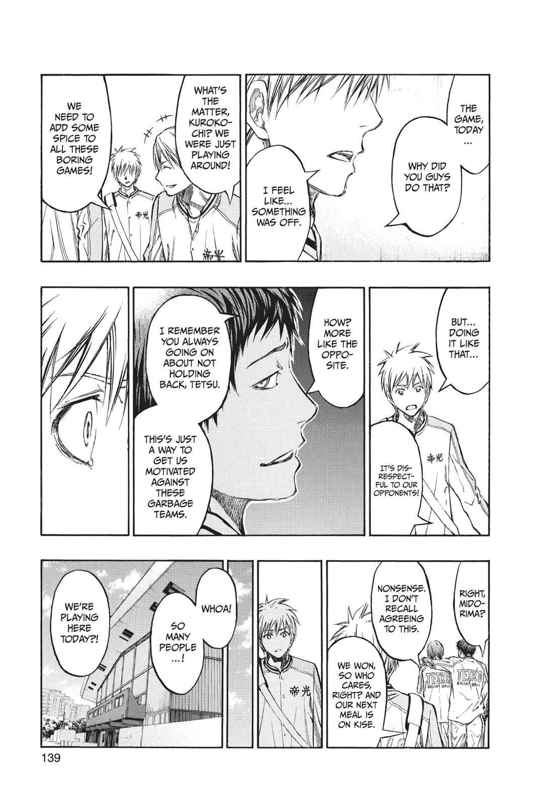 Kuroko no Basket Chapter 224 Page 13
