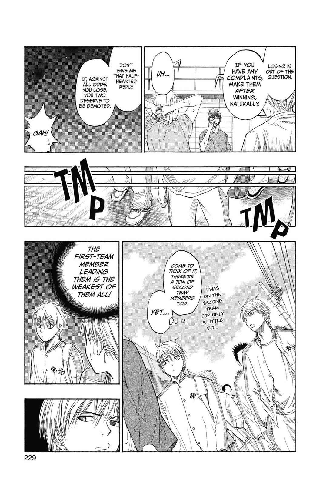 Kuroko no Basket Chapter 62.5 Page 9