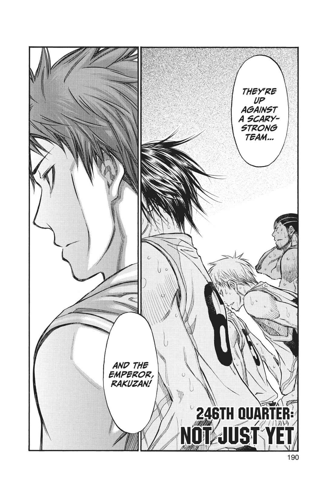Kuroko no Basket Chapter 246 Page 4