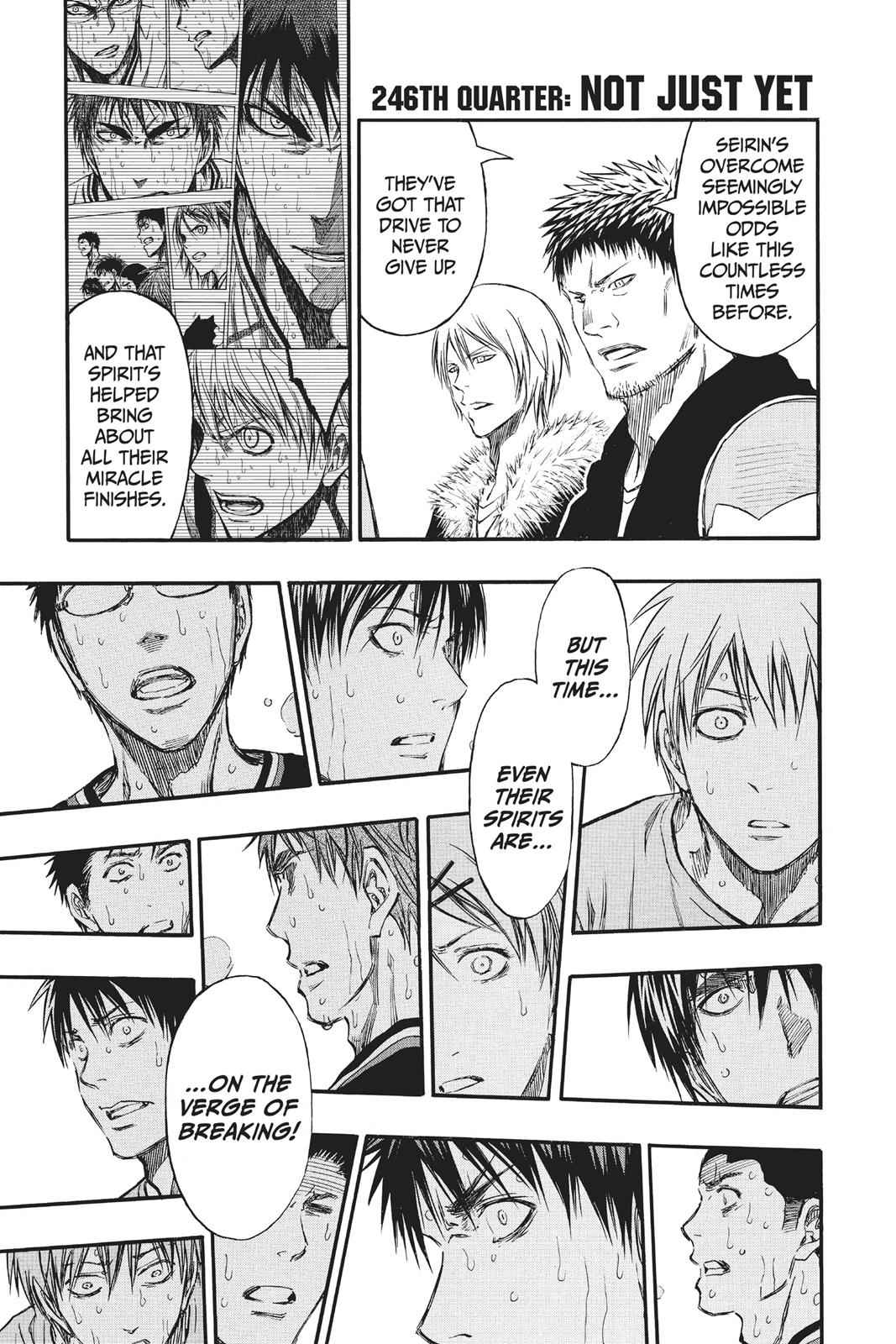 Kuroko no Basket Chapter 246 Page 3