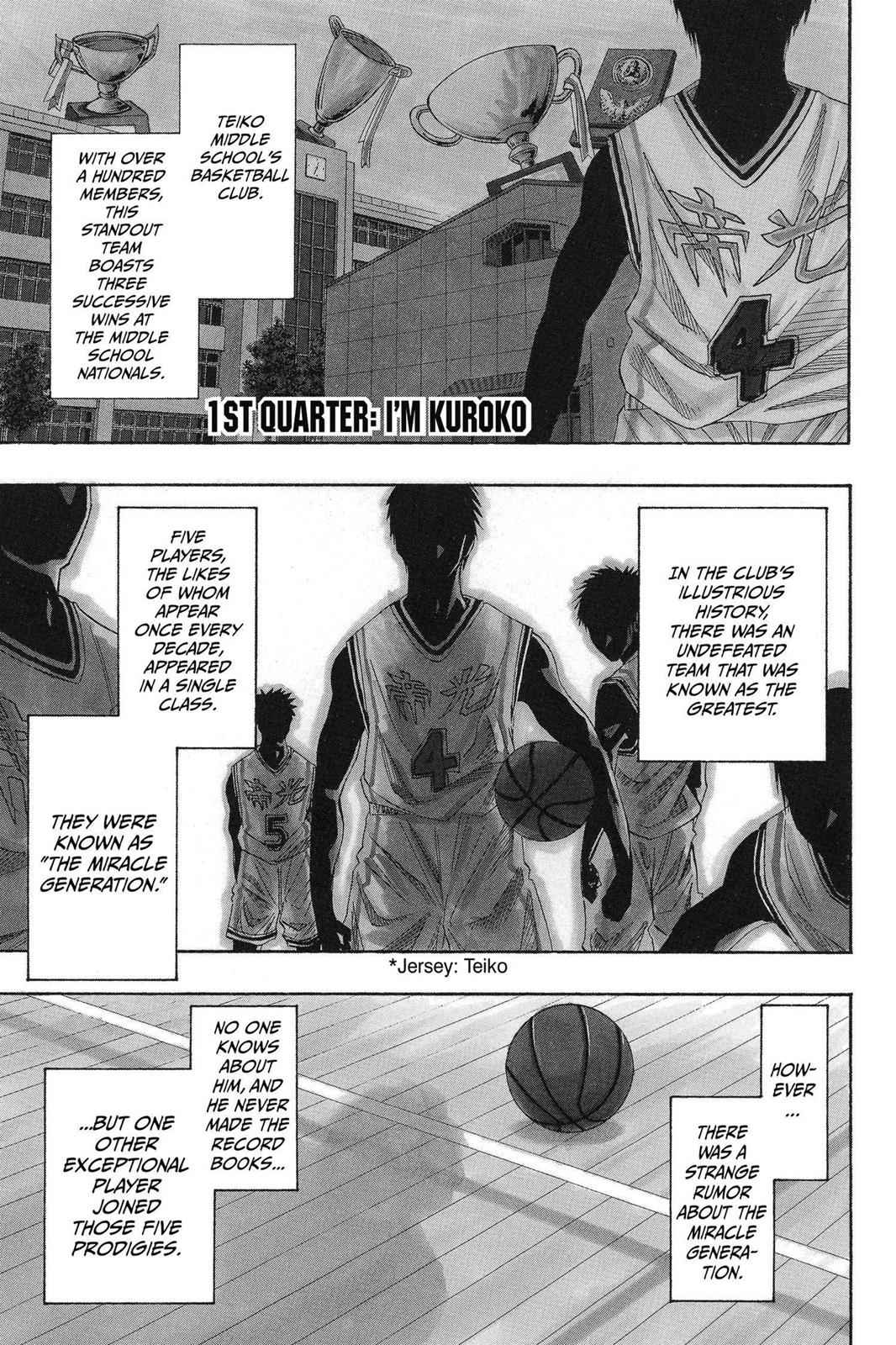 Kuroko no Basket Chapter 1 Page 6