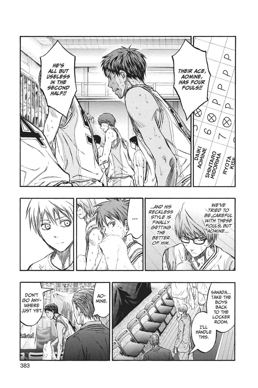 Kuroko no Basket Chapter 217 Page 11