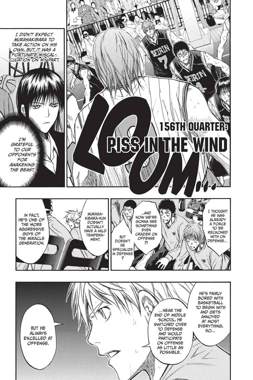 Kuroko no Basket Chapter 156 Page 1