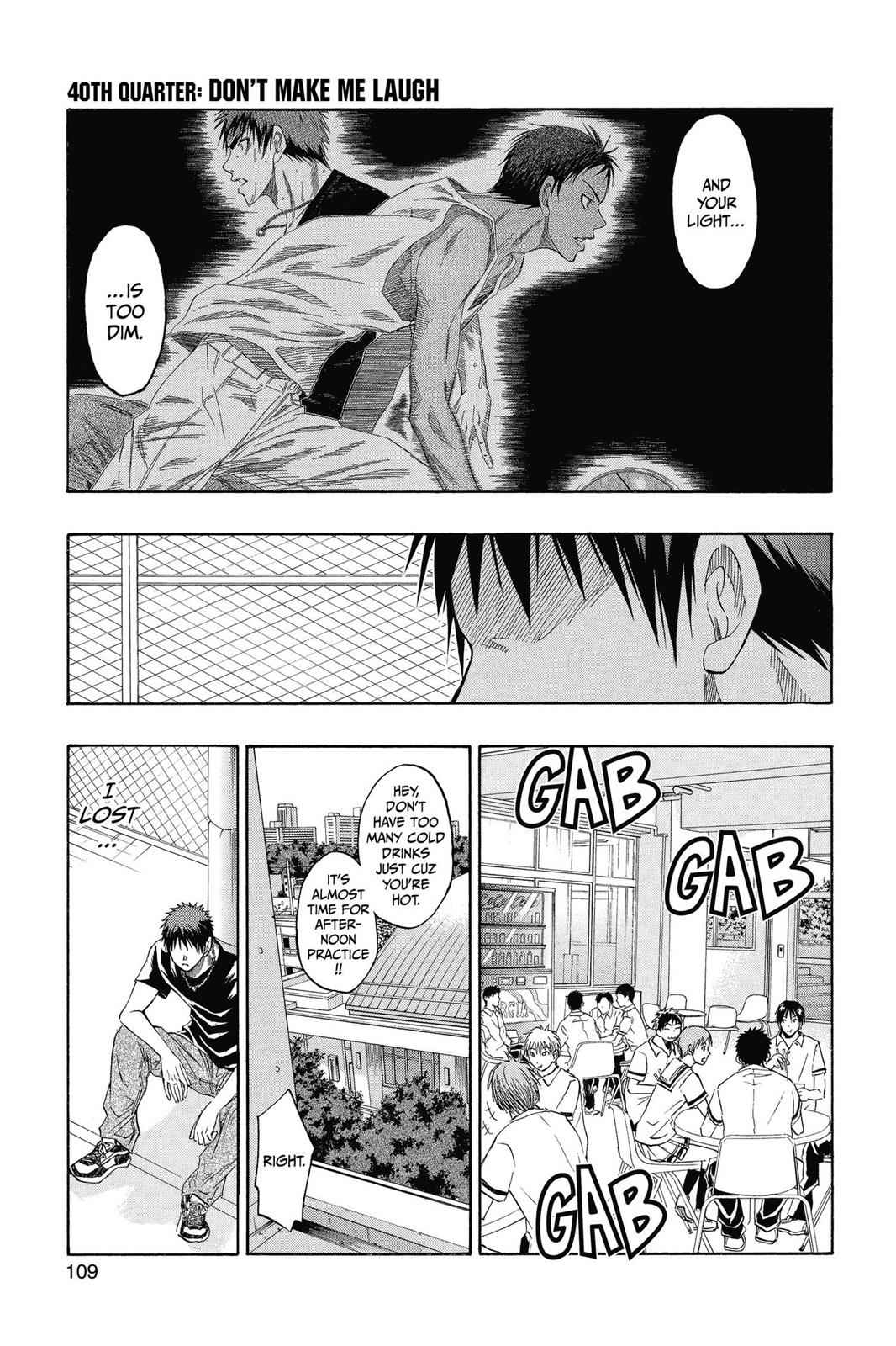 Kuroko no Basket Chapter 40 Page 1
