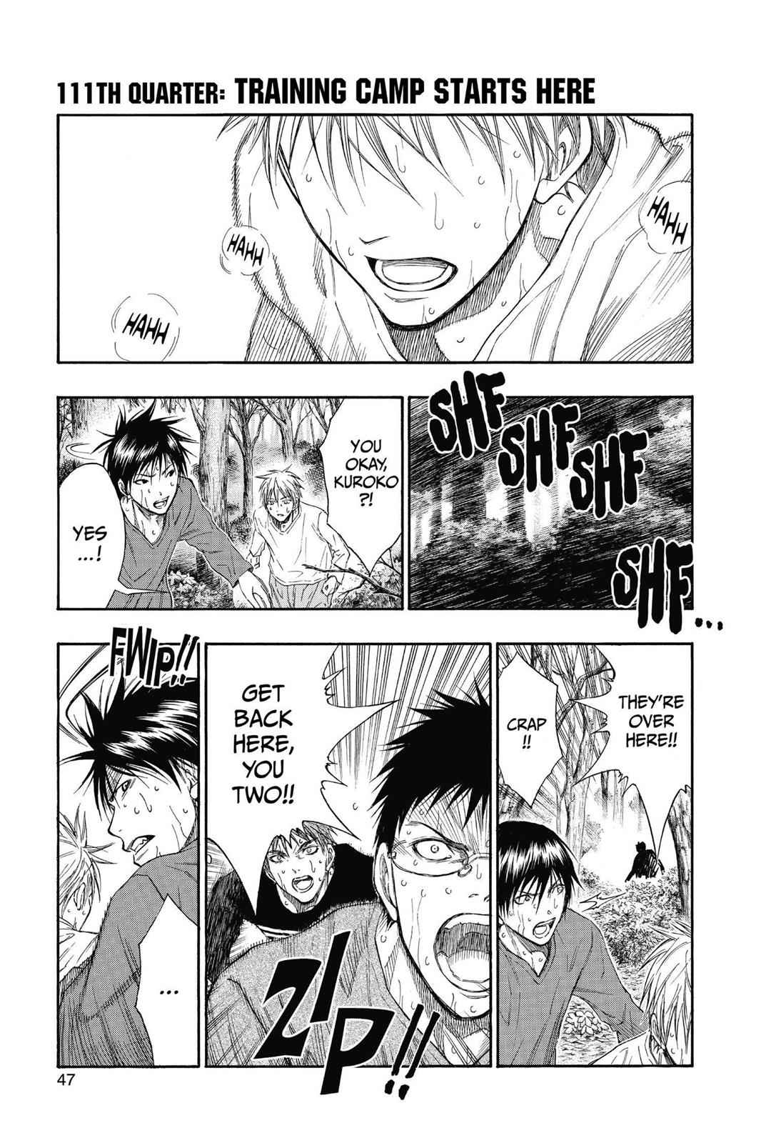 Kuroko no Basket Chapter 111 Page 1