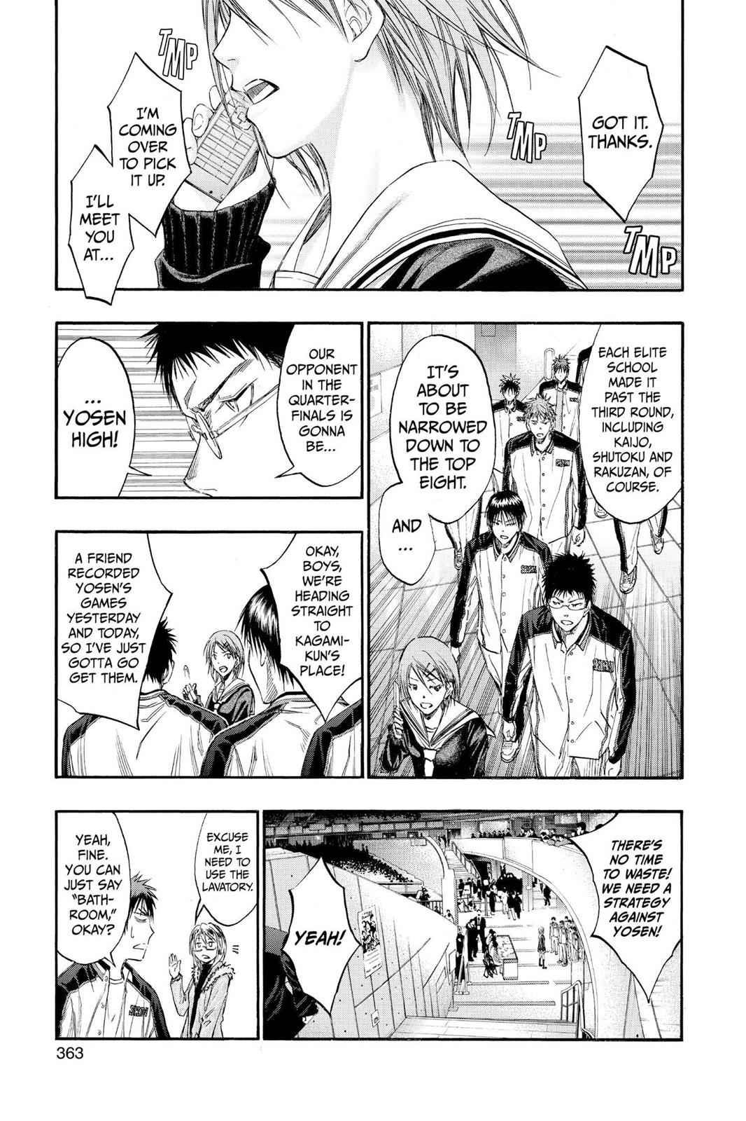 Kuroko no Basket Chapter 144 Page 8