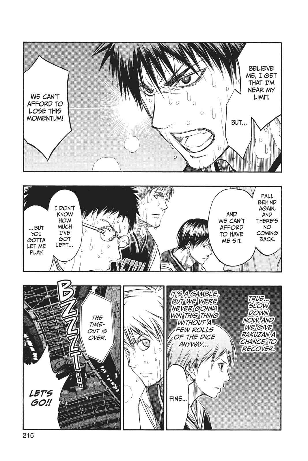 Kuroko no Basket Chapter 265 Page 7