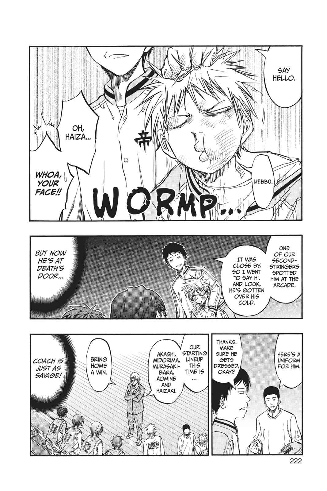 Kuroko no Basket Chapter 209 Page 10