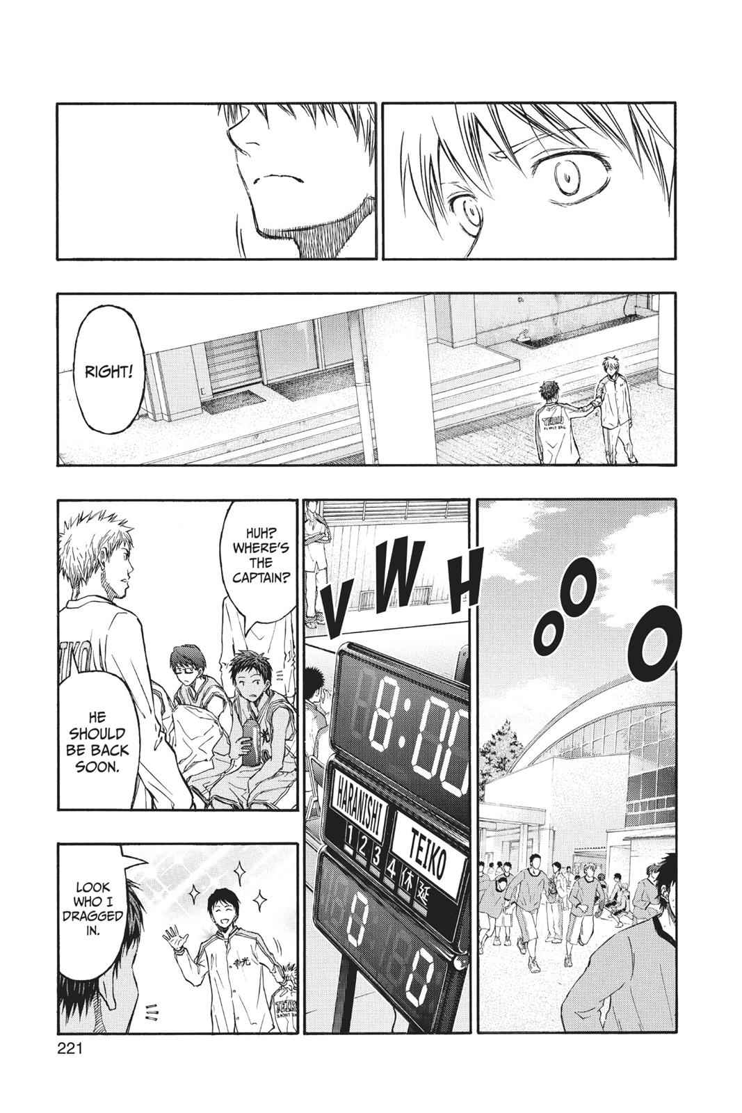 Kuroko no Basket Chapter 209 Page 9