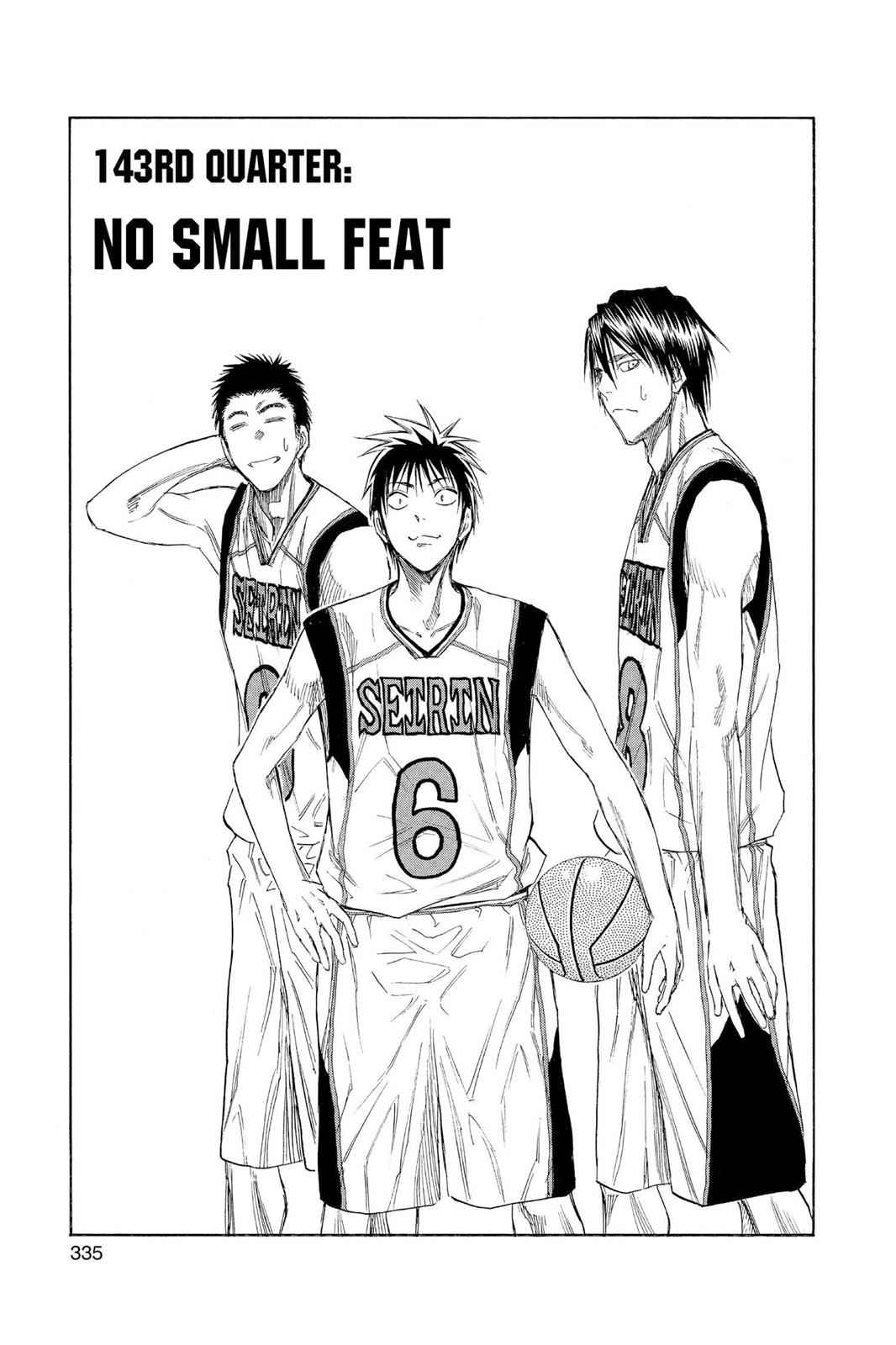 Kuroko no Basket Chapter 143 Page 1