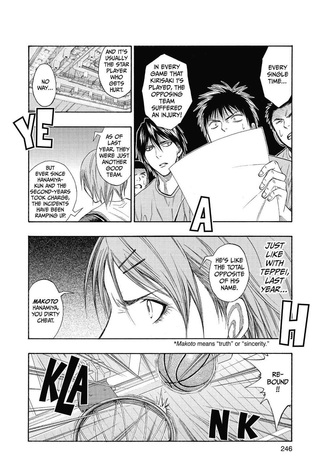 Kuroko no Basket Chapter 101 Page 13