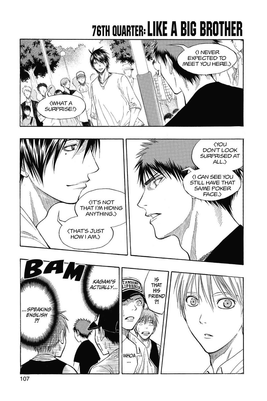 Kuroko no Basket Chapter 76 Page 1